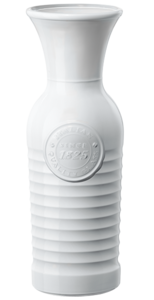 Гарафа за вода в бял цвят OFFICINA 1183 мл.