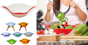 Комплект купа и прибори за салата KALIPSAN Комплект купа и прибори за салата KALIPSAN