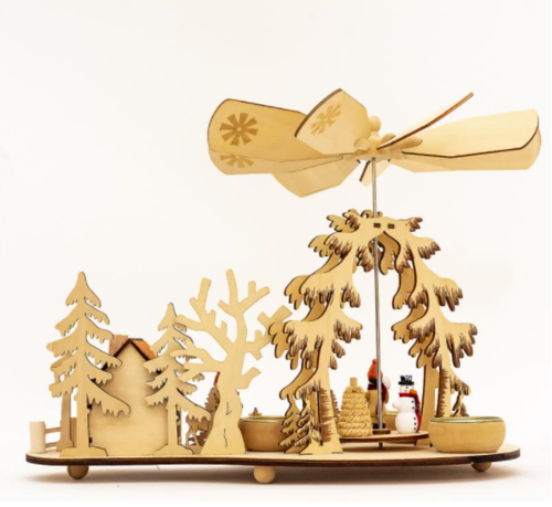 Коледен свещник Зимна приказка