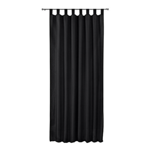 Луксозно перде с лек затъмняващ ефект с ленти 140х175см