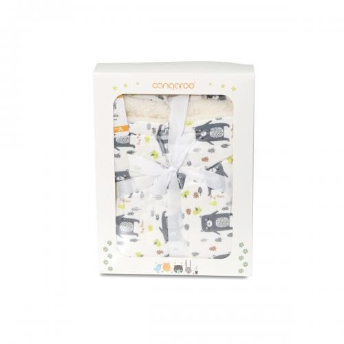 Бебешко одеяло Shaggy 105 х 75 см Cangaroo