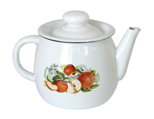 Емайлиран чайник АРОМАТНИЙ ДУШИСТЬI 1 л. Емайлиран чайник АРОМАТНИЙ ДУШИСТЬI 1 л.