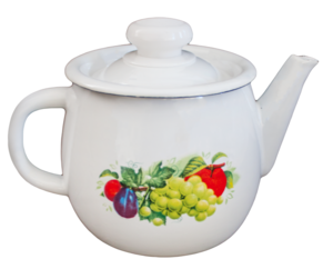 Емайлиран чайник ДАРЬI ЛЕТА 1 л.