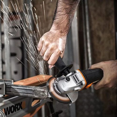 Акумулаторен ъглошлайф Worx WX800 20 V Ø 115 мм 2 х 2.0 Ah