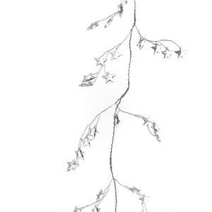 Леден гирлянд на звездички SUN09