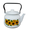 Емайлиран чайник с метална дръжка СОНЕЧКО 3,5 л.-megahome.bg