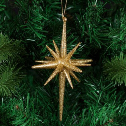 Играчка златна звезда WL34