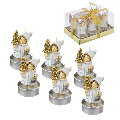 Свещи дечица с елха MH137