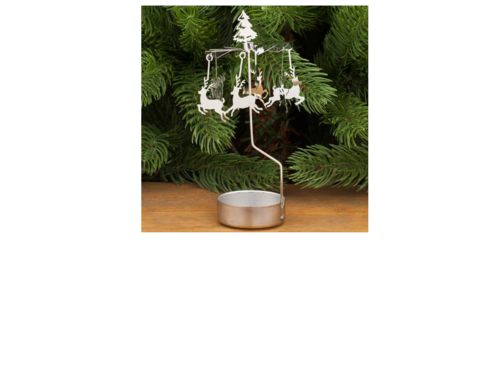 Свещник въртележка еленчета SS005S