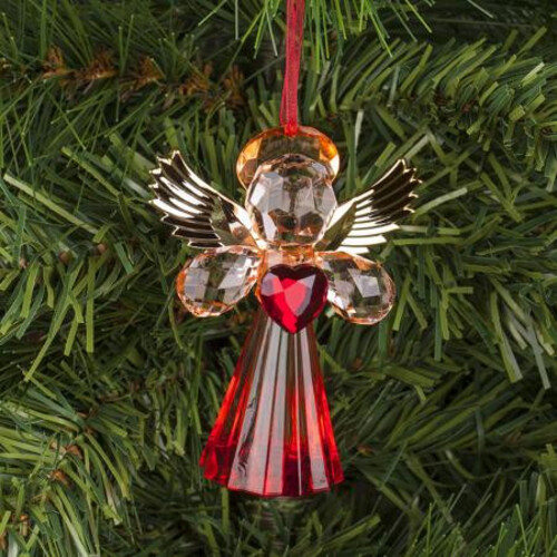 Висулка ангелче червено AL232