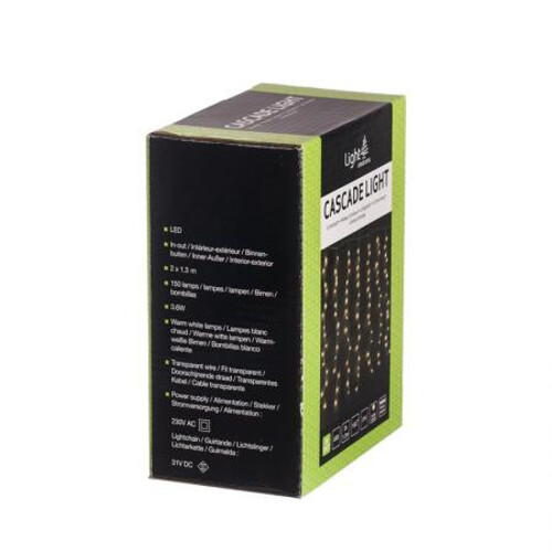 Светеща завеса с 150 диода топла светлина LC11