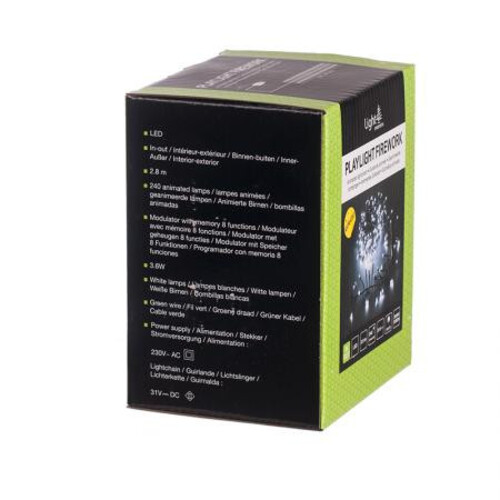 Коледно осветление 2,8 м 240 мигащи диода студена светлина LC22