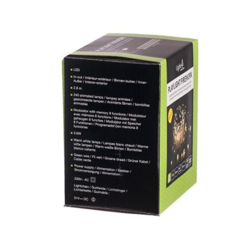 Коледно осветление 2,8 м 240 мигащи диода топла светлина LC23