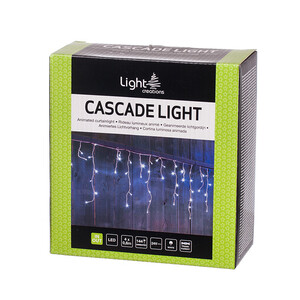 Коледно осветление 4х0,6м 144 мигащи диода студена светлина LC27