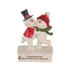 Фигурка Снежни човечета с надпис  KN022-megahome.bg