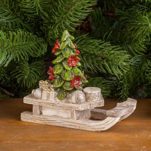 Коледна фигурка Елхичка с шейна KN032