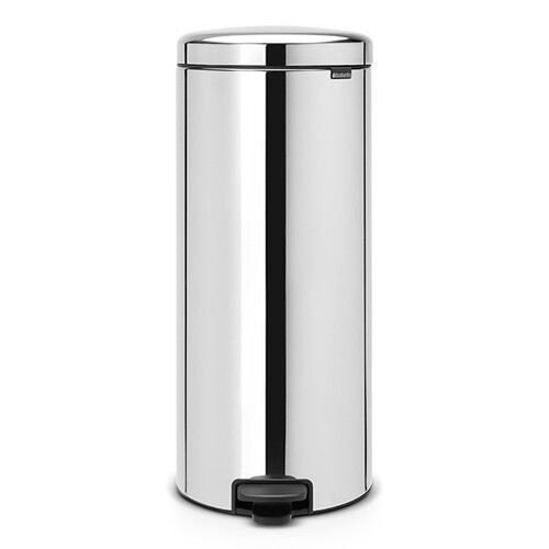 Кош за смет с педал Brabantia NewIcon Brilliant Steel 30 л.