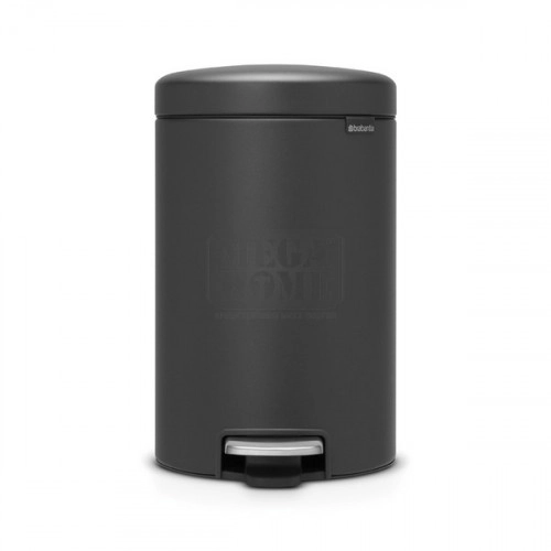 Кош за смет с педал Brabantia NewIcon Mineral Infinite Grey 12 л