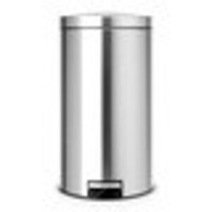 Кош за смет с педал Brabantia Silent Twin Matt Steel Fin 2х20 л.