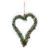 Коледен венец във формата на сърце KIM02-megahome.bg