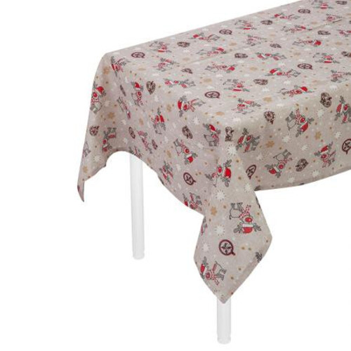 Коледна покривка с еленчета V130150E
