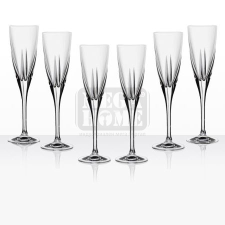 Комплект 6 чаши за шампанско Fusion 620105