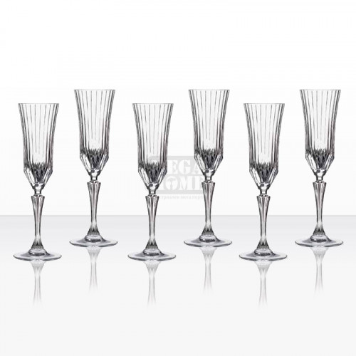 Комплект 6 чаши за шампанско Adagio 620305
