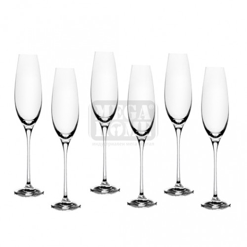 Комплект 6 чаши за шампанско Invino 620705A