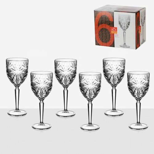 Комплект 6 чаши за вино Oasis 621102