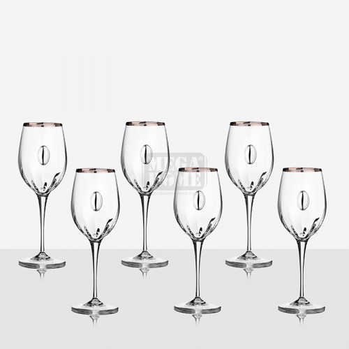 Чаши за червено вино с плочка Monalisa wine VMP1101