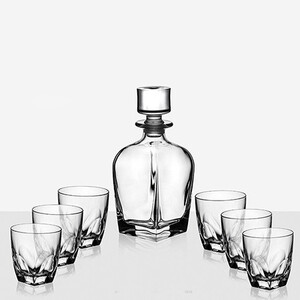 Сет за уиски гарафа и 6 бр чаши Diamante 620512