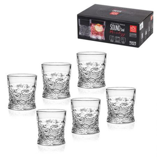 Стилни 6 чаши за уиски Sound new soul 621606
