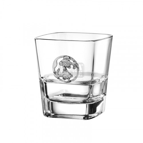 Чаша за уиски със зодия Риби DG051