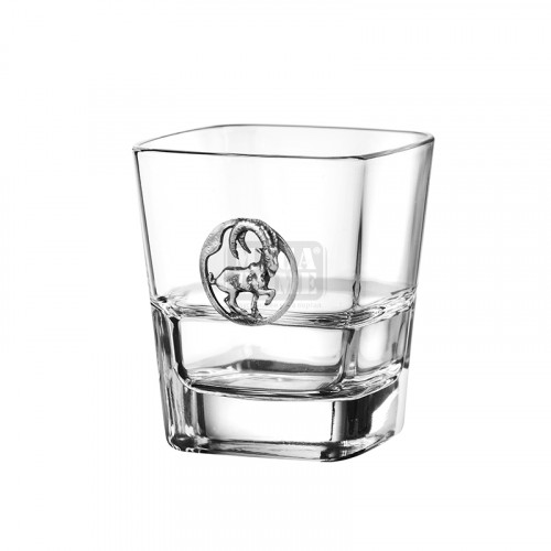 Чаша за уиски със зодия Козирог DG061