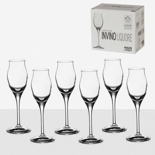 Чаши за ракия със столче Invino 6 бр 620707