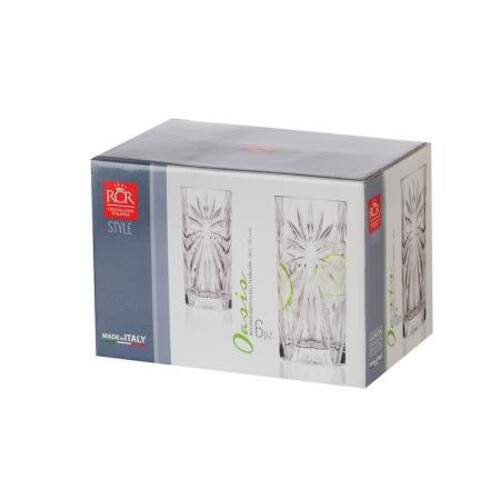 Стилен комплект от 6 чаши за безалкохолно Oasis 621101