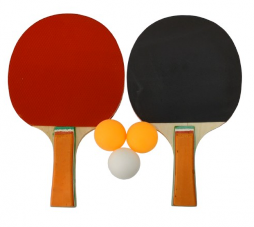 Хилки 2 броя с 3 топчета за тенис на маса Maxima