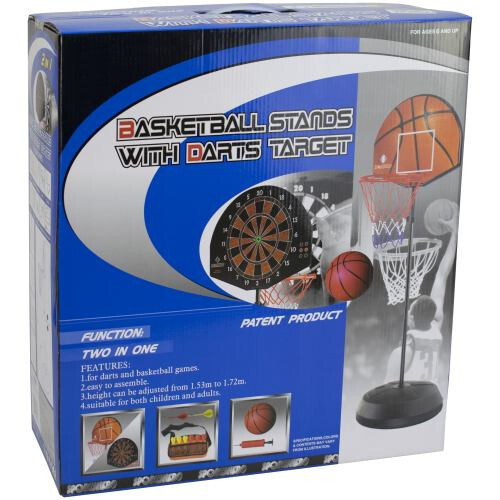 Баскетболно табло с дартс Maxima двустранно