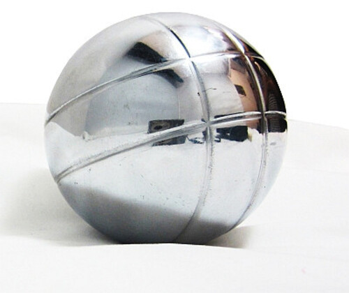 Комплект 8 топки за петанк от хромирана стомана Maxima