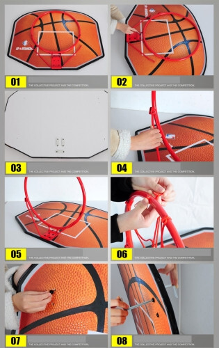 Баскетболно табло с кош Maxima 80 х 61 см Дизайн 2