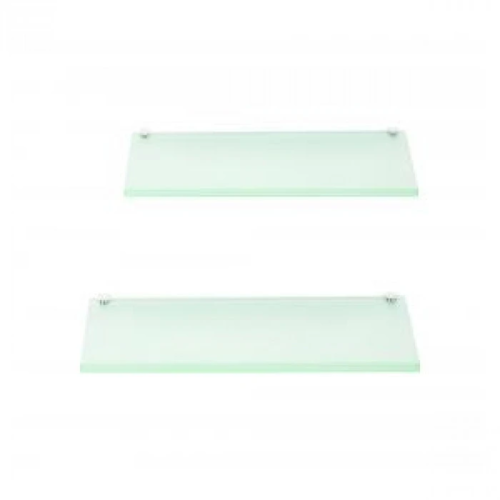 Полица за баня Makena Вики  държачи 12х50 см  2 бр