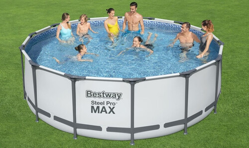 Сглобяем кръгъл басейн Bestway  427х122 см 5612X
