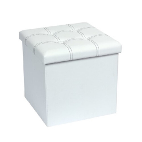 Табуретка с бял шев Muhler EСО