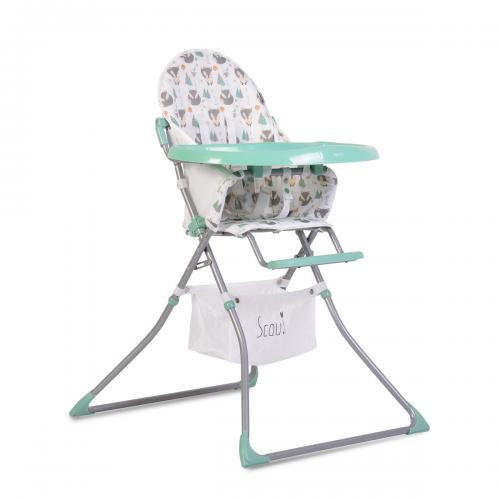 Детски стол за хранене Moni Scaut