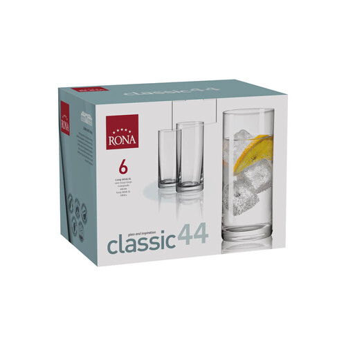 Чаша за водка Rona Classic 1605 280ml, 6 броя