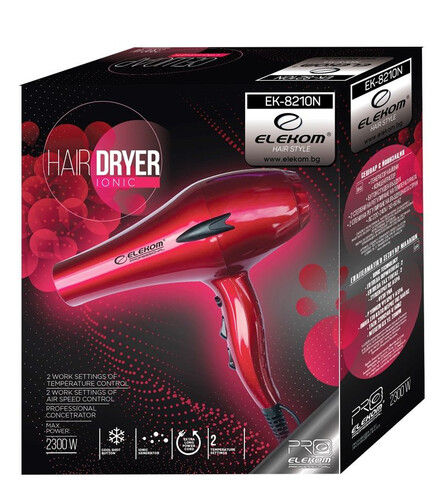 Професионален сешоар Eлеком ЕК 8210 N