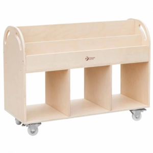 Подвижен скрин за съхранение на детски книжки Classic World