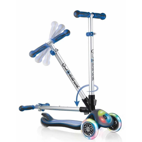 Сгъваема тротинетка Elite Light със светещи гуми Globber