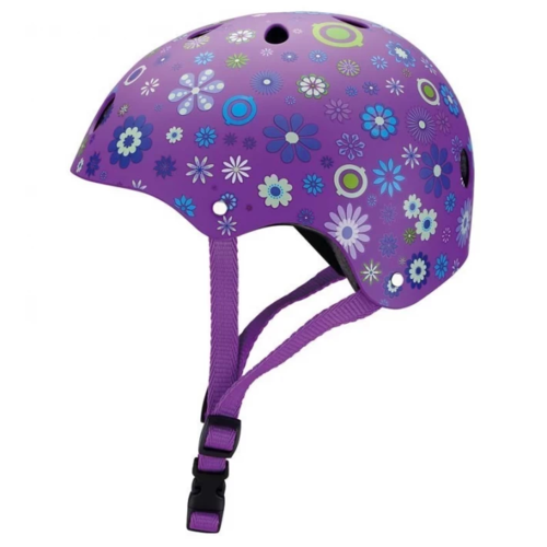 Детскa каскa за колело и тротинетка Globber 48-51 см Flowers