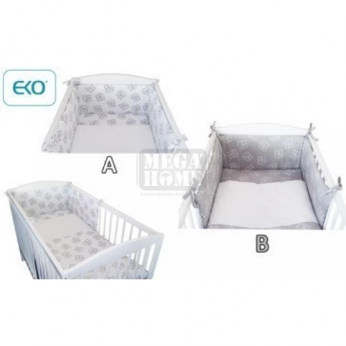 Бебешки спален комплект от 3 части EKO - Poland Мече